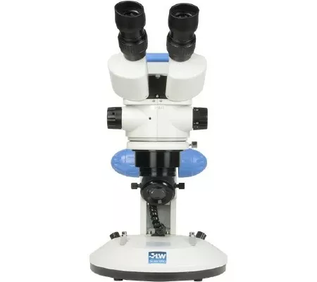 LW Scientific Z4 Zoom Stereo Stereo Microscope Binocular Head 0.7X to 4.5X 110 to 240V, 50/60 Hz Frosted Stage Plate, Specimen Clips - M-1013176-3503 - Each