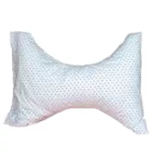 Mabis Healthcare Bowtie Pillow DMI Cervical Rest 18 X 24 X 8-1/2 Inch Rosebud Print Reusable - M-245994-951 - Each