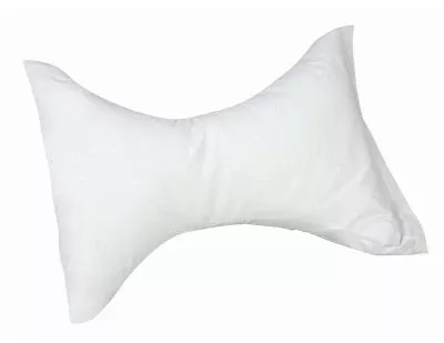 Mabis Healthcare Bowtie Pillow DMI Cervical Rest 18 X 24 X 8-1/2 Inch White Reusable - M-703286-3516 - Each