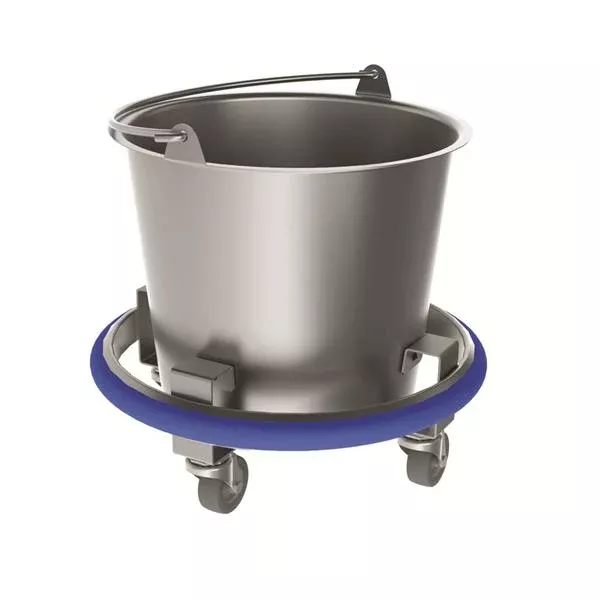 Mac Medical Bucket Kick Steel 13qt Ea