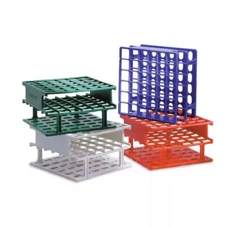 Market Lab Inc Blood Tube Rack 36 Place 16 mm Tube Size Blue 2-1/2 X 5 X 5 Inch - M-961581-288 - Each