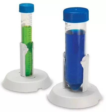 Market Lab Inc Conical Tube Tube Holder Single Place 15 / 50 mL Tube Size Gray 2-1/2 Inch High X 3 Inch Diameter - M-1103472-4155 - Pack of 4
