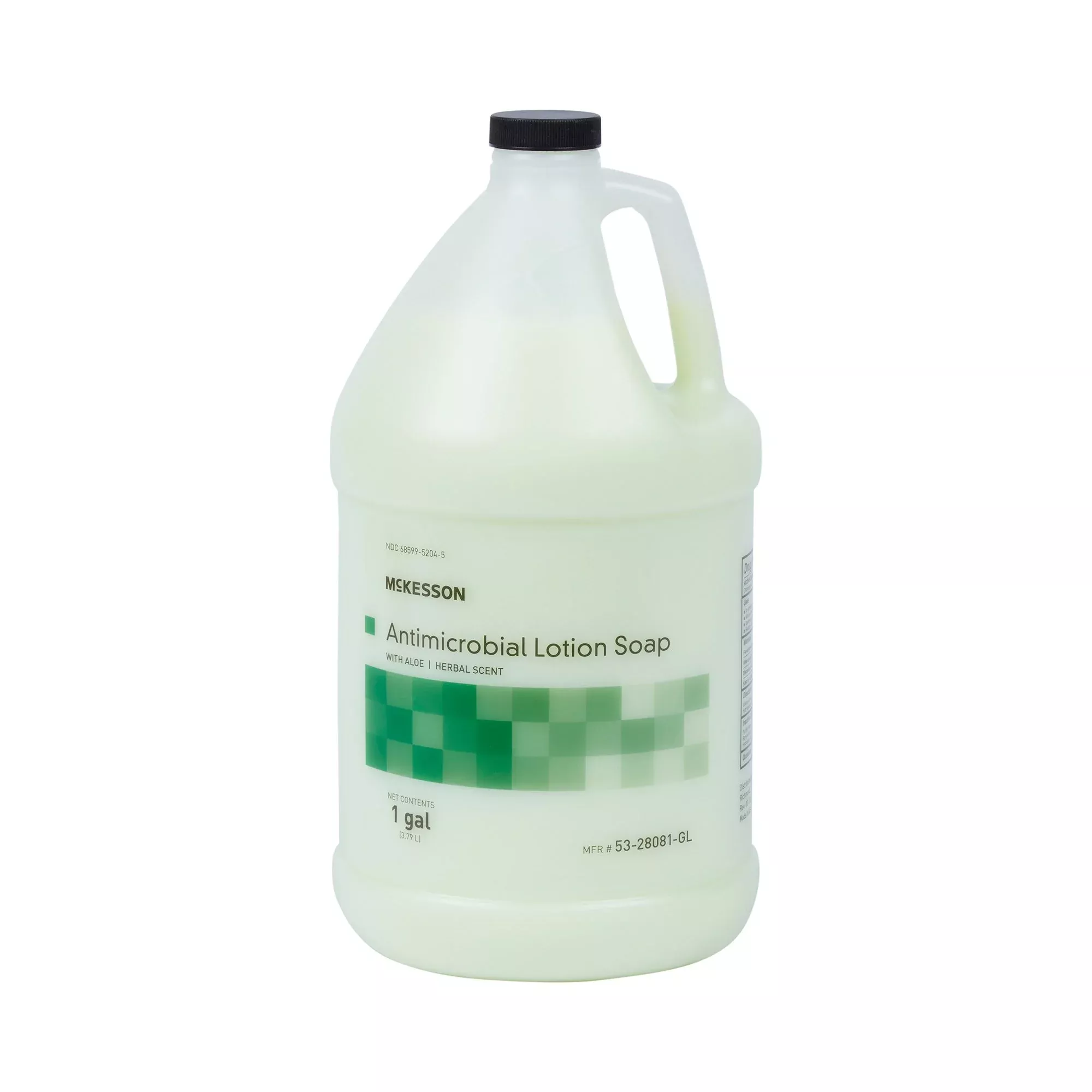 McKesson Antimicrobial Lotion Soap, Herbal Scent, 1-gallon jug