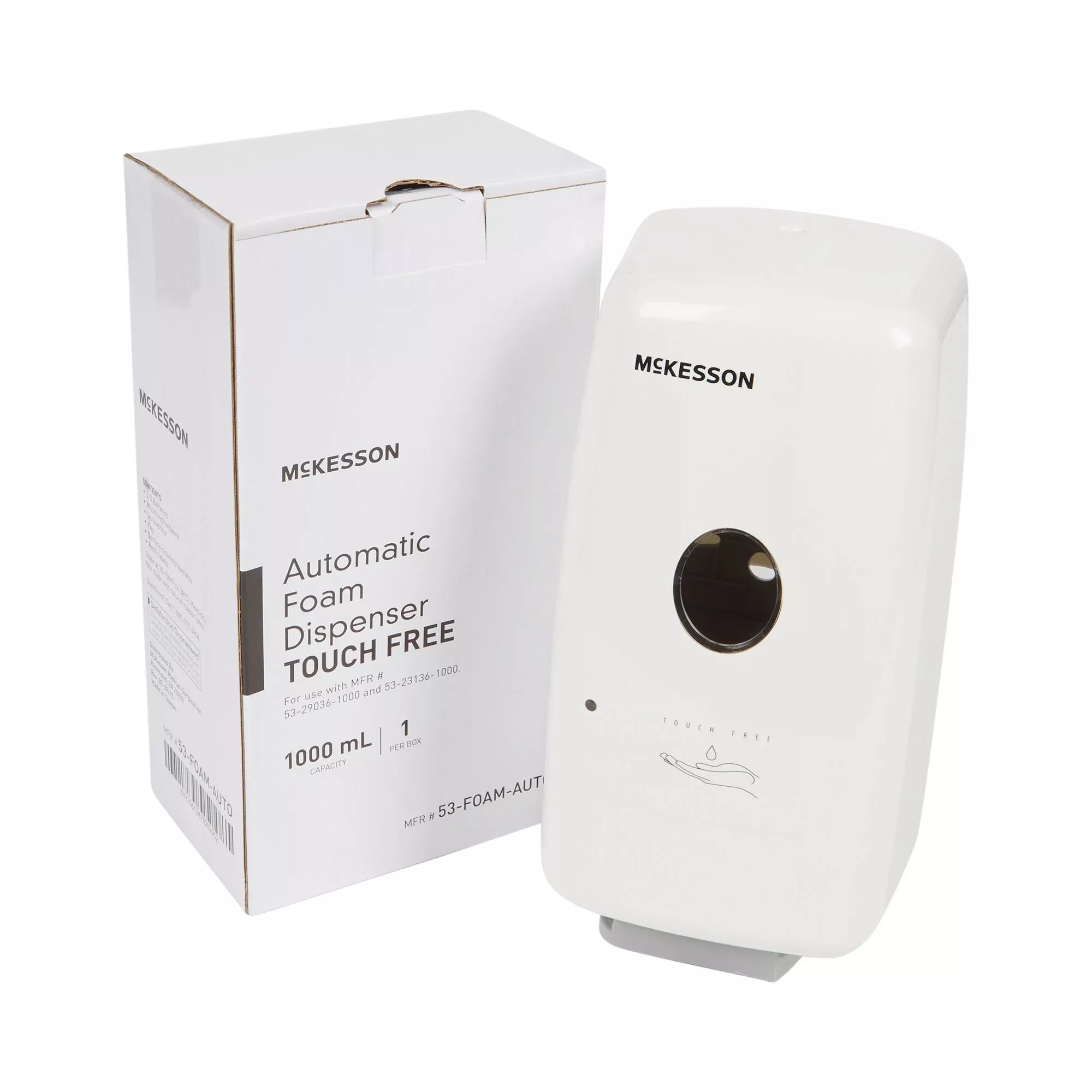McKesson Automatic Foam Pump Dispenser, 1000 mL