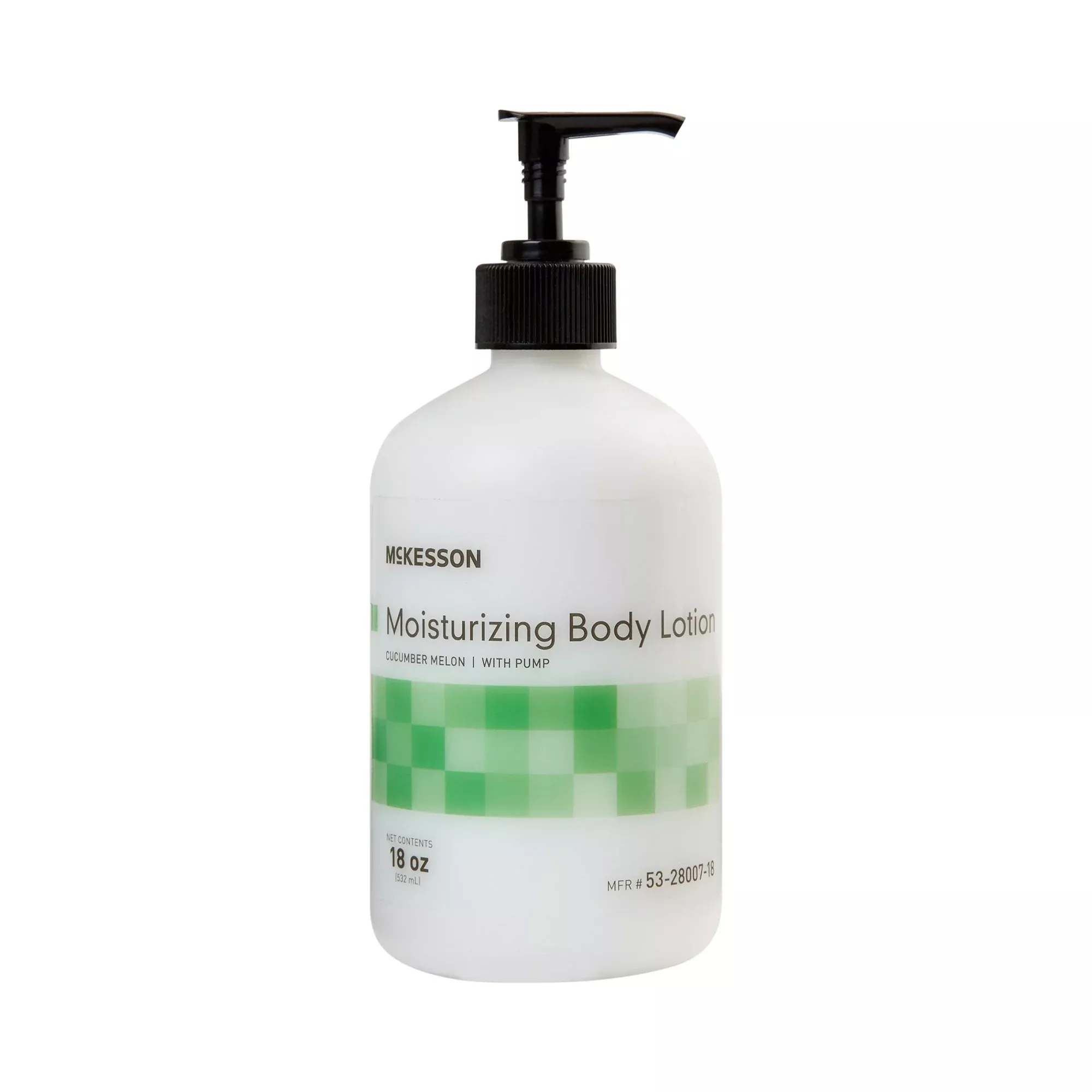 McKesson Cucumber Melon Scent Hand and Body Moisturizer, 18-oz Pump Bottle