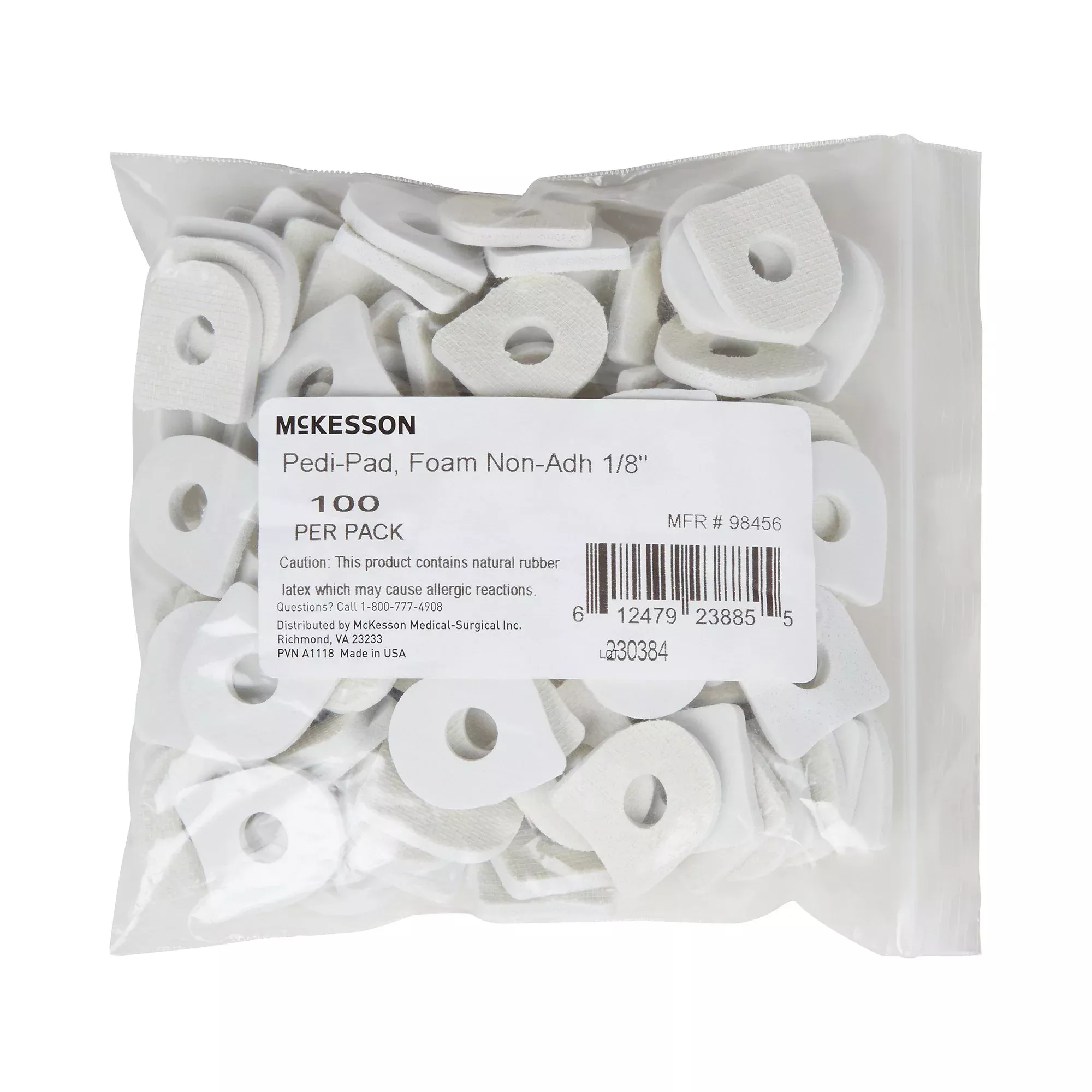 McKesson Nonadhesive Corn Pad, One Size Fits Most