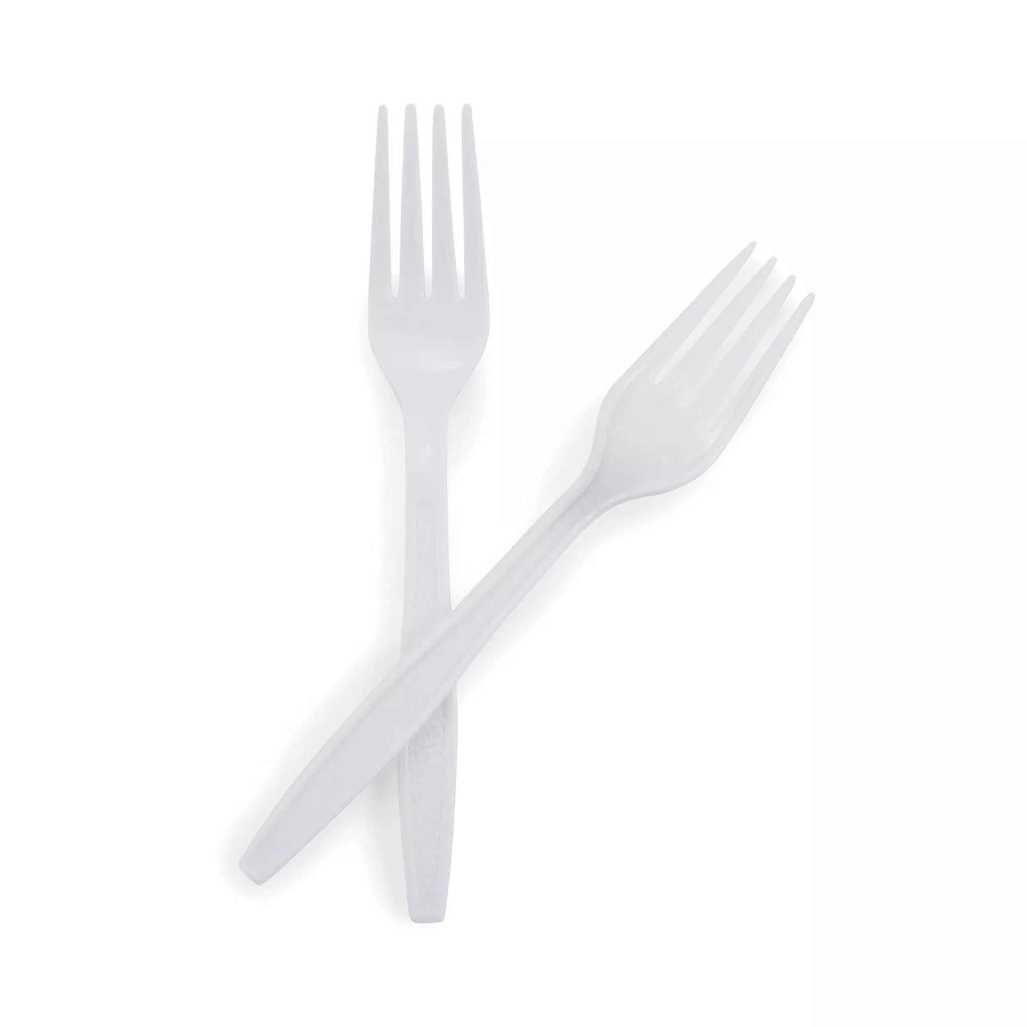 McKesson Polypropylene Fork, White