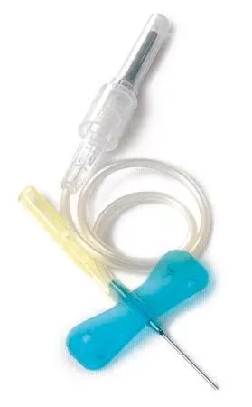 McKesson Prevent Blood Collection Set 23 Gauge 3/4 Inch Needle Length Safety Needle 12 Inch Tubing Sterile - M-865249-1756 - Each