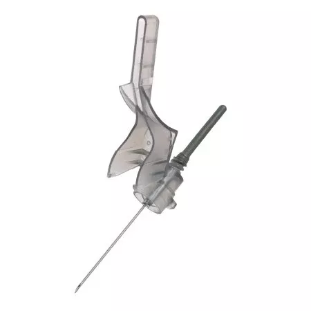 McKesson Prevent HT Blood Collection Needle 22 Gauge 1-1/4 Inch Needle Length Safety Needle Without Tubing Sterile
