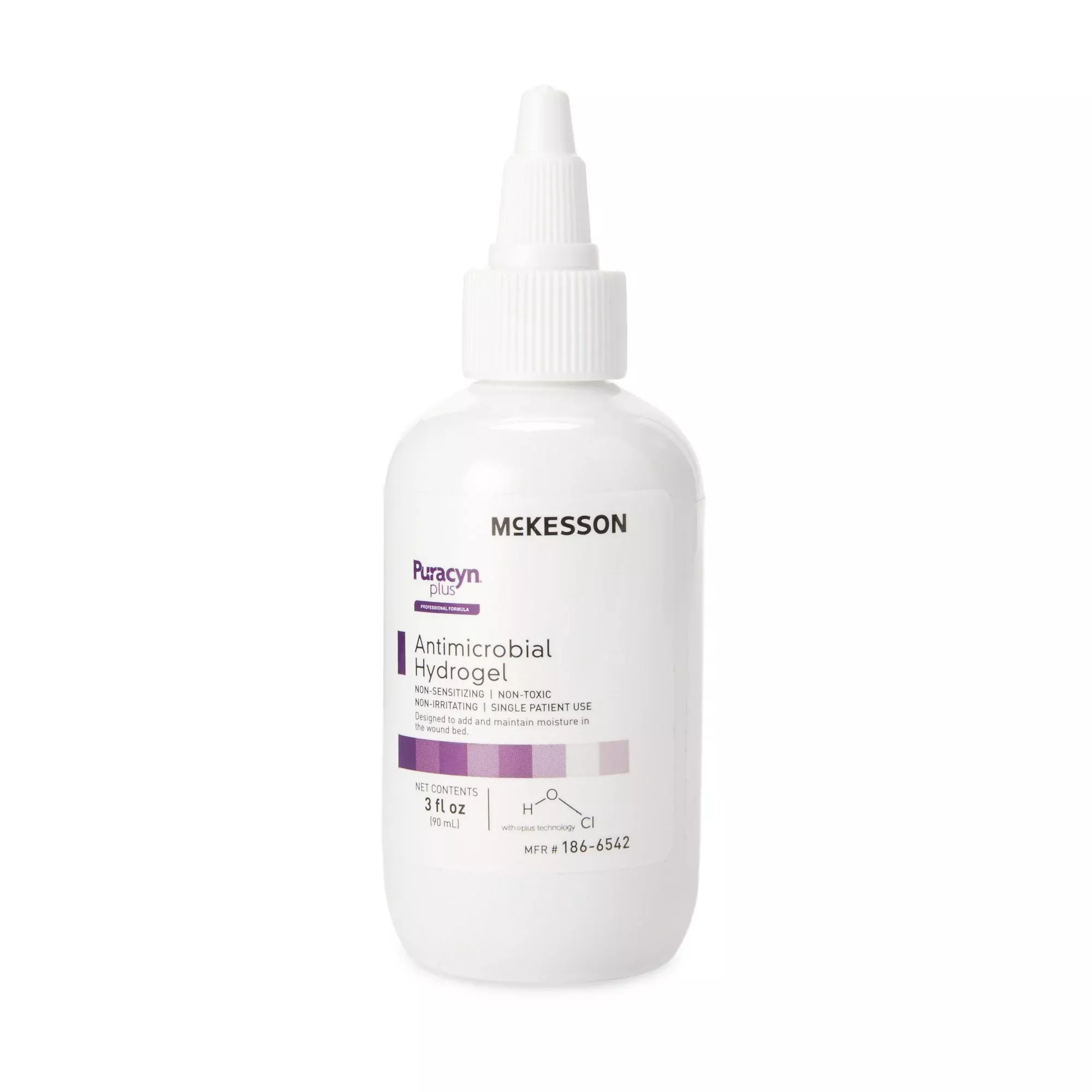 McKesson Puracyn Plus Professional Antimicrobial Hydrogel, 3-ounce bottle