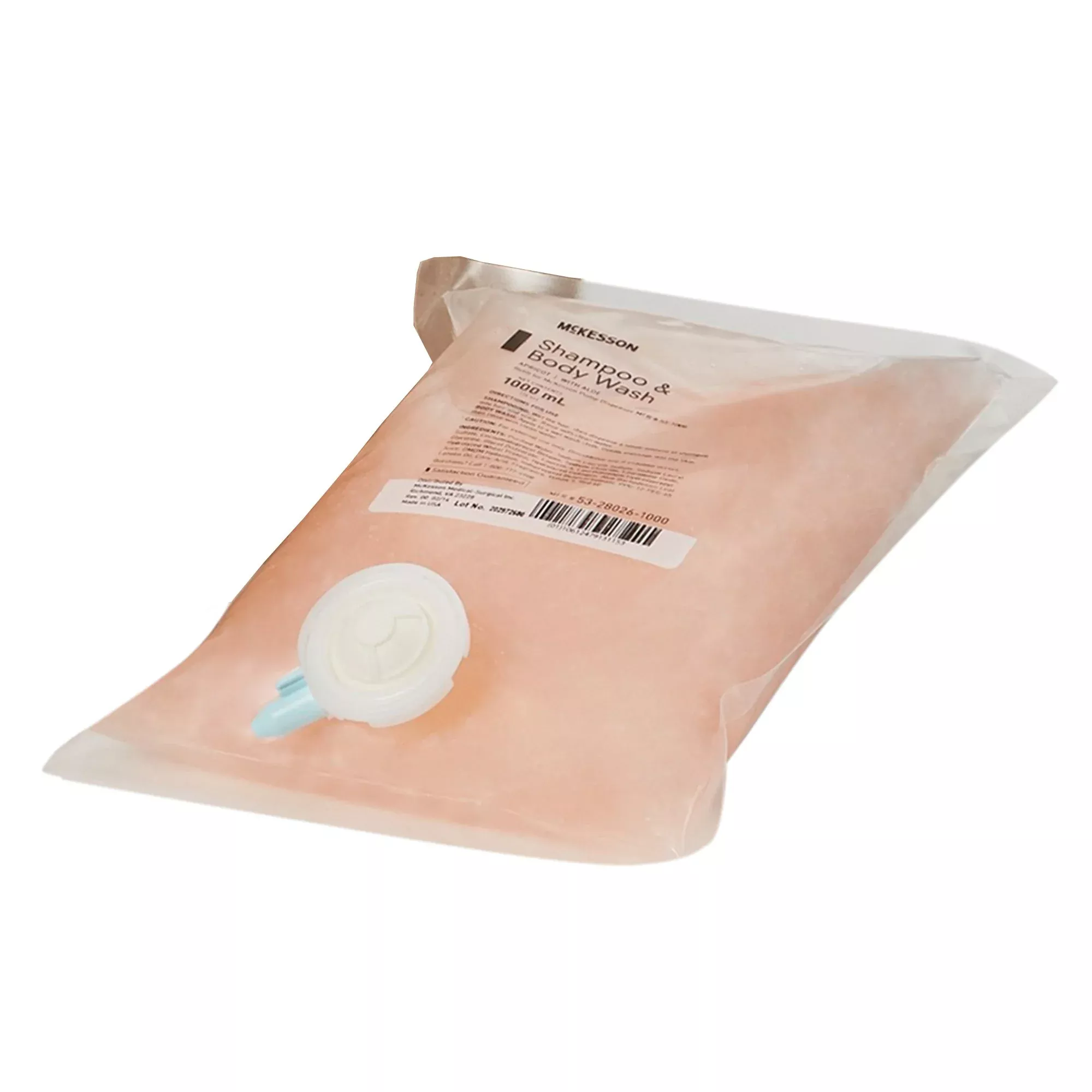 McKesson Shampoo and Body Wash, 1000 mL Dispenser Refill Bag