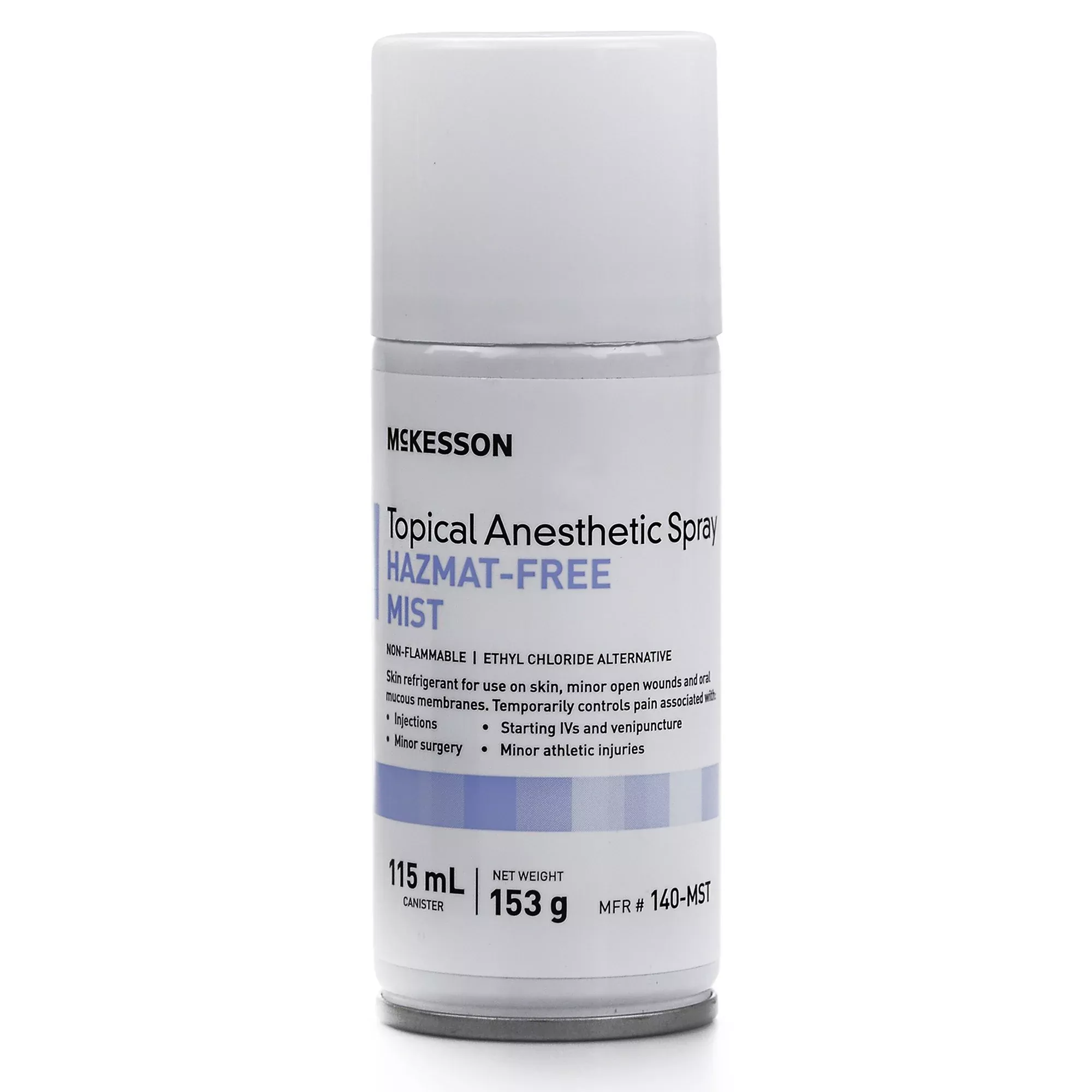 McKesson Topical Anesthetic Spray, Mist Spray, 115-mL Spray Can