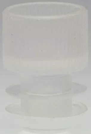 McKesson Tube Closure Polyethylene Flanged Plug Cap Natural 13 mm For Use with 13 mm Blood Drawing Tubes, Glass Test Tubes, Plastic Culture Tubes NonSterile - M-1175278-4474 - Case of 20000