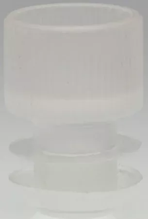 McKesson Tube Closure Polyethylene Flanged Plug Cap Natural 16 mm For Use with 16 mm Blood Drawing Tubes, Glass Test Tubes, Plastic Culture Tubes NonSterile - M-1175408-356 - Bag of 1000