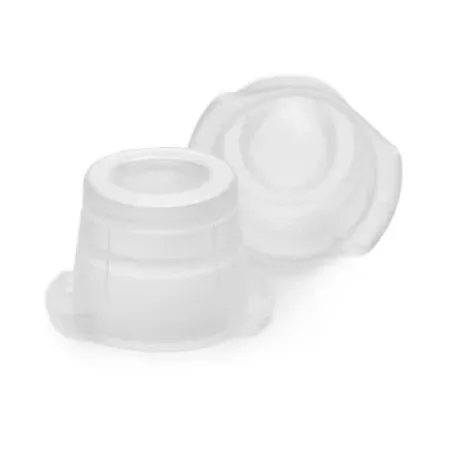 McKesson Tube Closure Polyethylene Snap Cap Natural 12 mm / 13 mm / 16 mm (Universal) Fits Most 12mm, 13mm and 16mm Evacuated Glass Blood Collection Tubes and Plastic Test Tubes NonSterile - M-1082092-286 - Bag of 1000