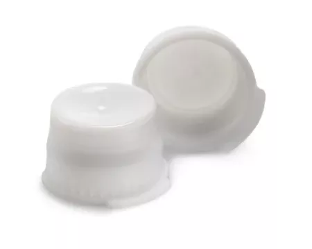 McKesson Tube Closure Polyethylene Snap Cap White 13 mm For Use with 13 mm Blood Drawing Tubes, Glass Test Tubes, Plastic Culture Tubes NonSterile - M-1082101-2143 - Bag of 1000