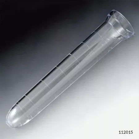 McKesson Urinalysis Tube Round Bottom Plain 21 X 105 mm 12 mL Without Color Coding Polystyrene Tube - M-1175157-526 - Case of 2000