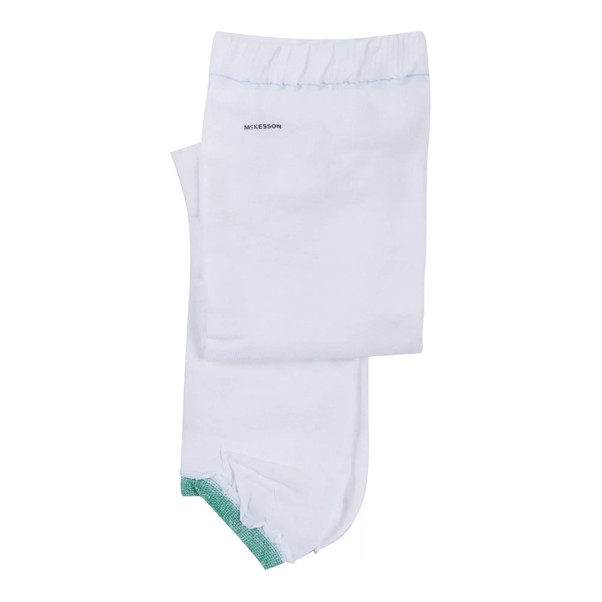 McKesson White Knee-High Anti-Embolism Stocking, Small / Long, 20 – 30 mmHg