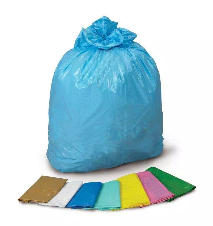 Medegen Medical Products Bag Laundry/Linen Blue 30-1/2x43" 20-30gal HDPE Film 14mic 250/Ca