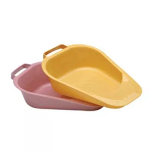 Medegen Medical Products Bedpan Fracture 1.1qt Gold Plastic Female With Handle Ea, 50 EA/CA (H100-05)