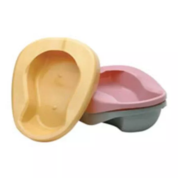 Medegen Medical Products Bedpan Pontoon 2qt Dusty Rose Plastic Ea, 20 EA/CA (H120-10)