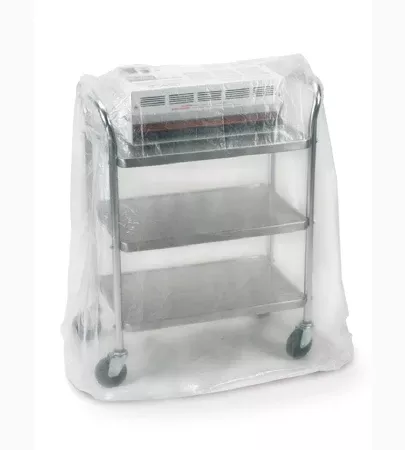 Medegen Medical Products LLC Dust Cover 24 X 30 Inch, 2 mil, Clear, No Print, LLDPE Film Cart - M-443085-2802 - Case of 500