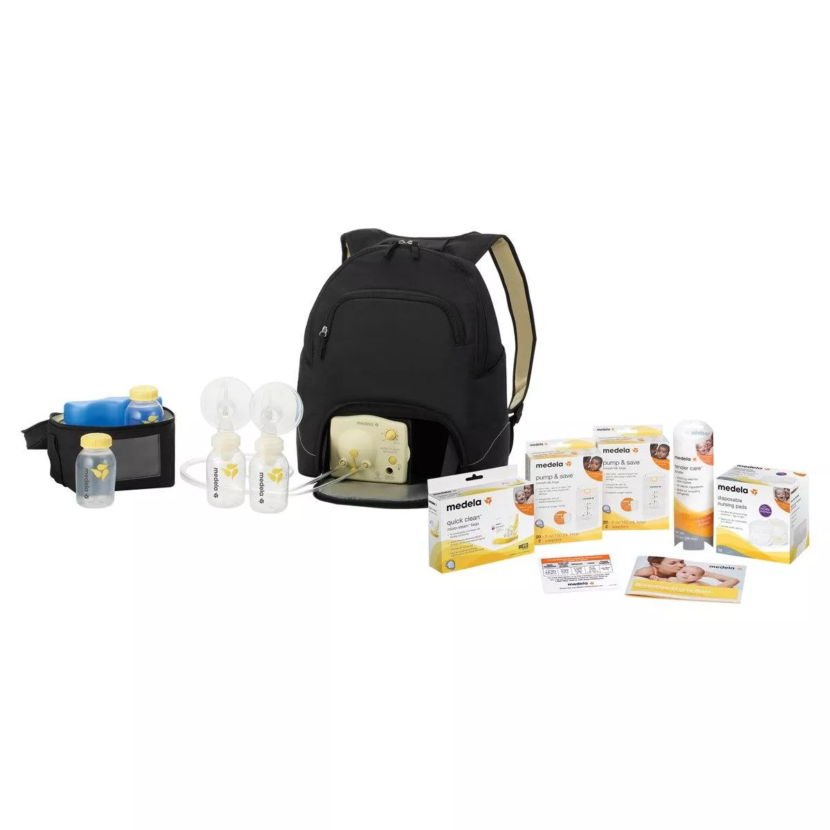 Medela In Style Advanced Breast Pump Kit with Backpack and Solution Set