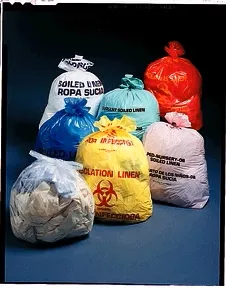 Medical Action Industries Bag Laundry/Linen Sld Lnn Ultra-Tuff Wht 23x8x41 1-2/10mil 250/Ca