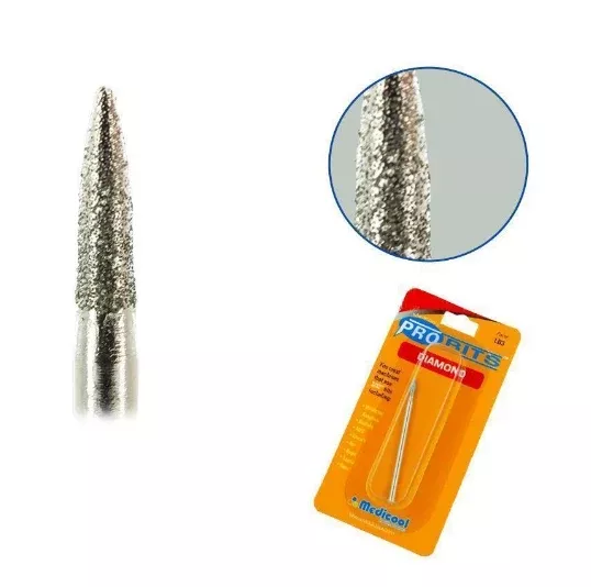 Medicool Bit Diamond Micro/Oval/Medium Grit Ea
