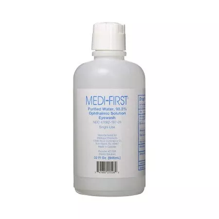 Medique Products Eyewash Solution Medi-First 32 oz. Squeeze Bottle - M-787826-4054 - Each