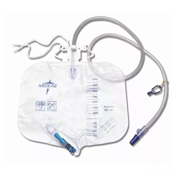 Medline IndustriesBag Drainage 4000mL Large 20/Ca