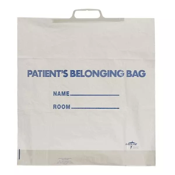 Medline IndustriesBag Patient White 18x20" Plastic 250/Ca