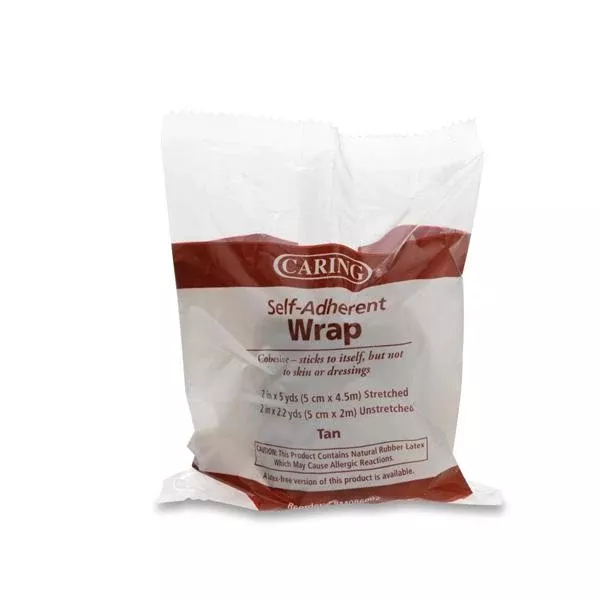 Medline IndustriesBandage Caring Compression Elastic 2"x5yd Ltx NS Chsv Tan 36/Ca