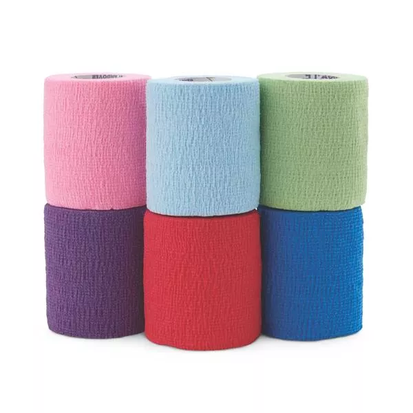 Medline IndustriesBandage CoFlex LF2 Compression Fm 3"x5yd LF Chsv Colorpack 24/Ca