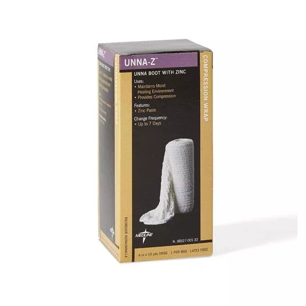 Medline IndustriesBandage Unna Boot Calamine Zinc 4"x10yd 12/Ca