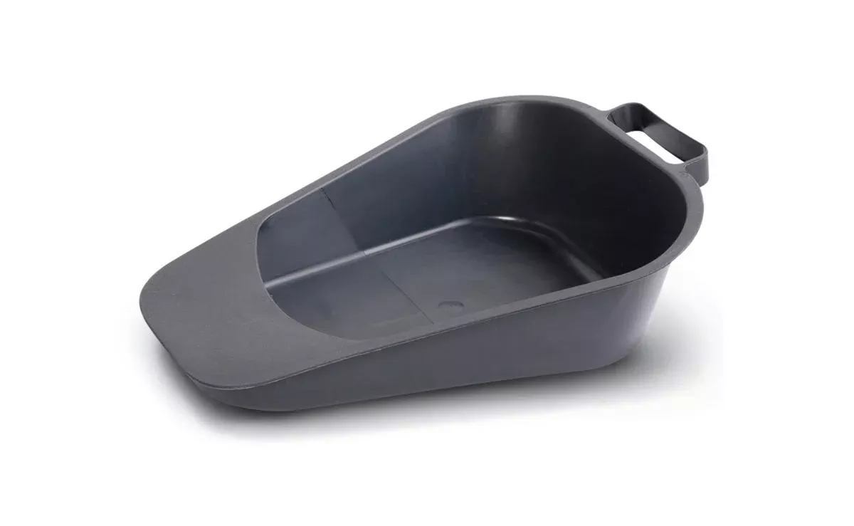 Medline IndustriesBedpan Fracture Mauve Plastic Female With Loop Handle Ea, 24 EA/CA (DYNC8522)