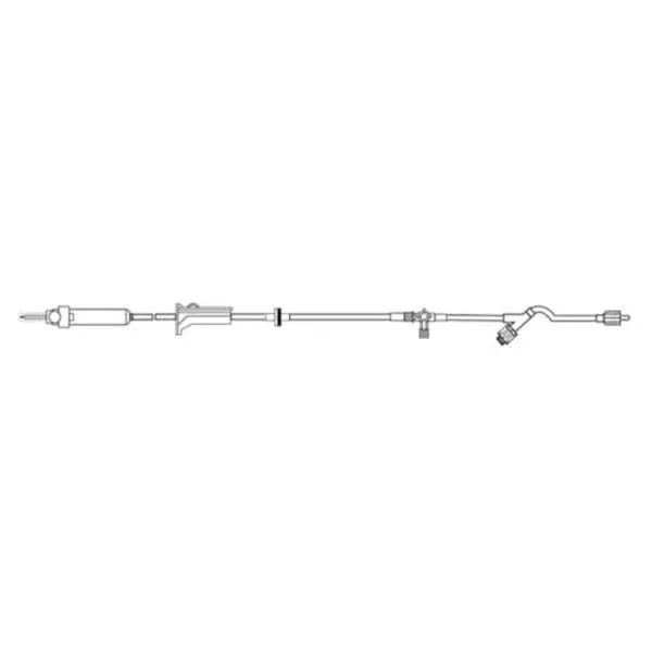 Medsource International Acs Dvc Clv Administration Set MdSrc NF YInj Sts 122 15Drp 50/Ca
