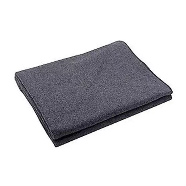 Medsource International Blanket All Purpose 66x88" Wool Dark Gray Ea, 10 EA/CA (MS-40520)