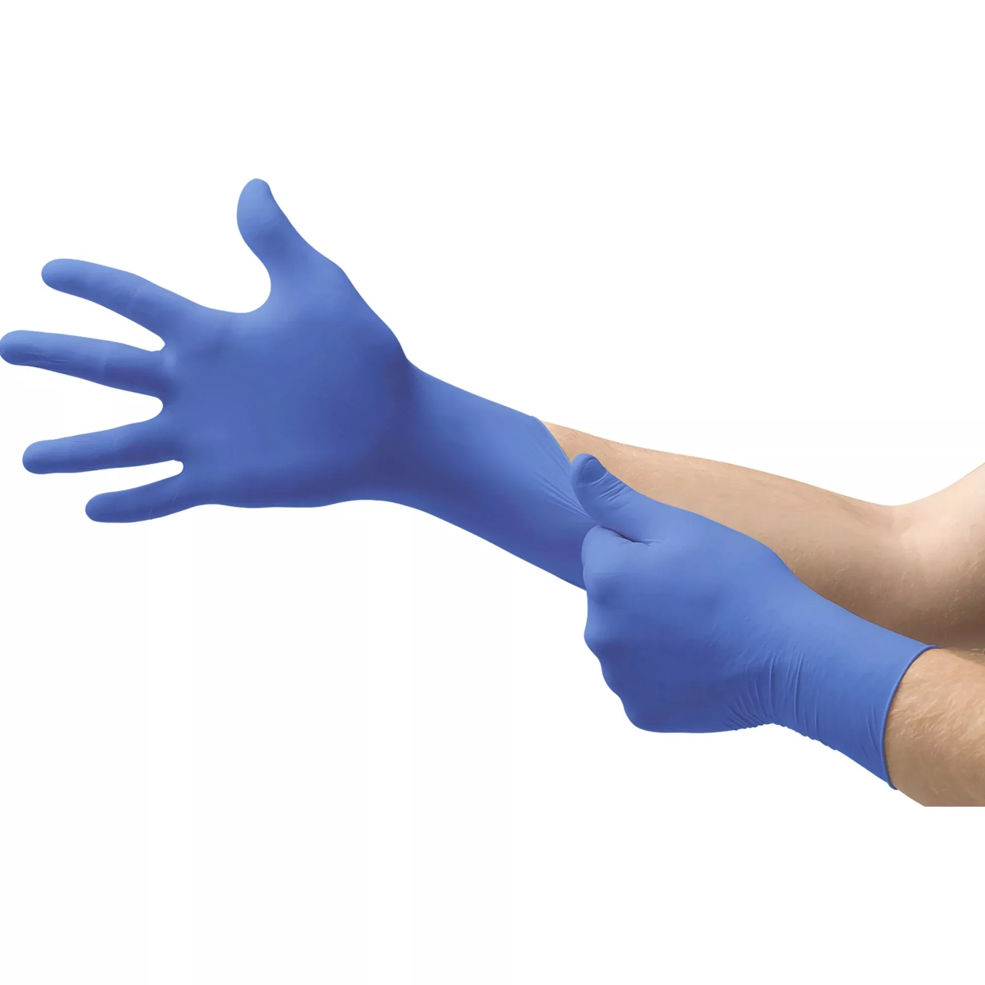 Microflex Cobalt Nitrile Exam Glove, Small, Blue
