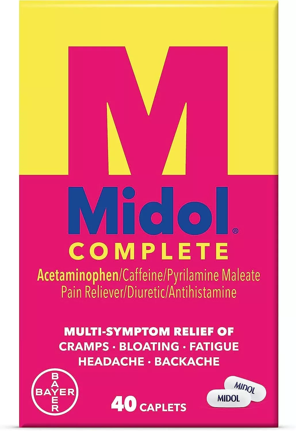 Midol Complete Caplets 40 ct