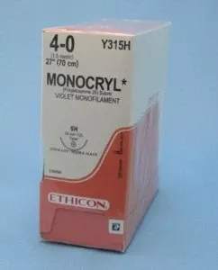 Monocryl Y315H Suture with Needle | J & J Y315H