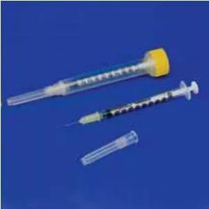 Monoject Rigid Pack Regular Tip Tuberculin Syringe 1 mL (100 count)