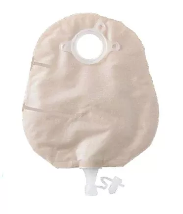 Natura + Two-Piece Transparent Urostomy Pouch, 10 Inch Length, 2¼ Inch Flange