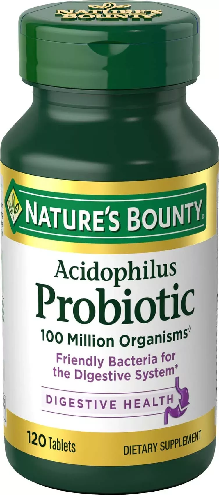 Nature's Bounty Acidophilus Probiotic Tablets, 120 ct