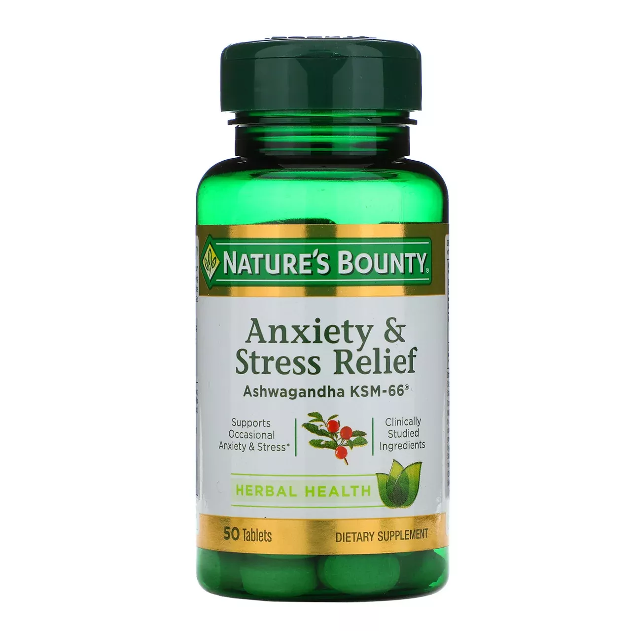 Nature's Bounty Anxiety & Stress Relief, 50 ct