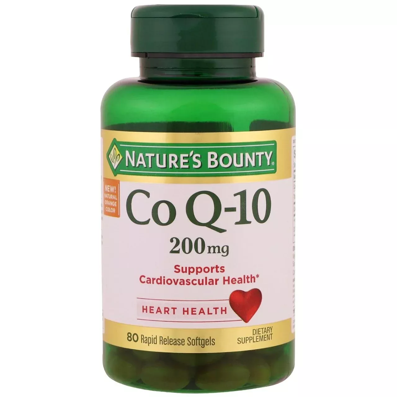 Nature's Bounty Co Q-10 Softgels, 200mg, 80 ct