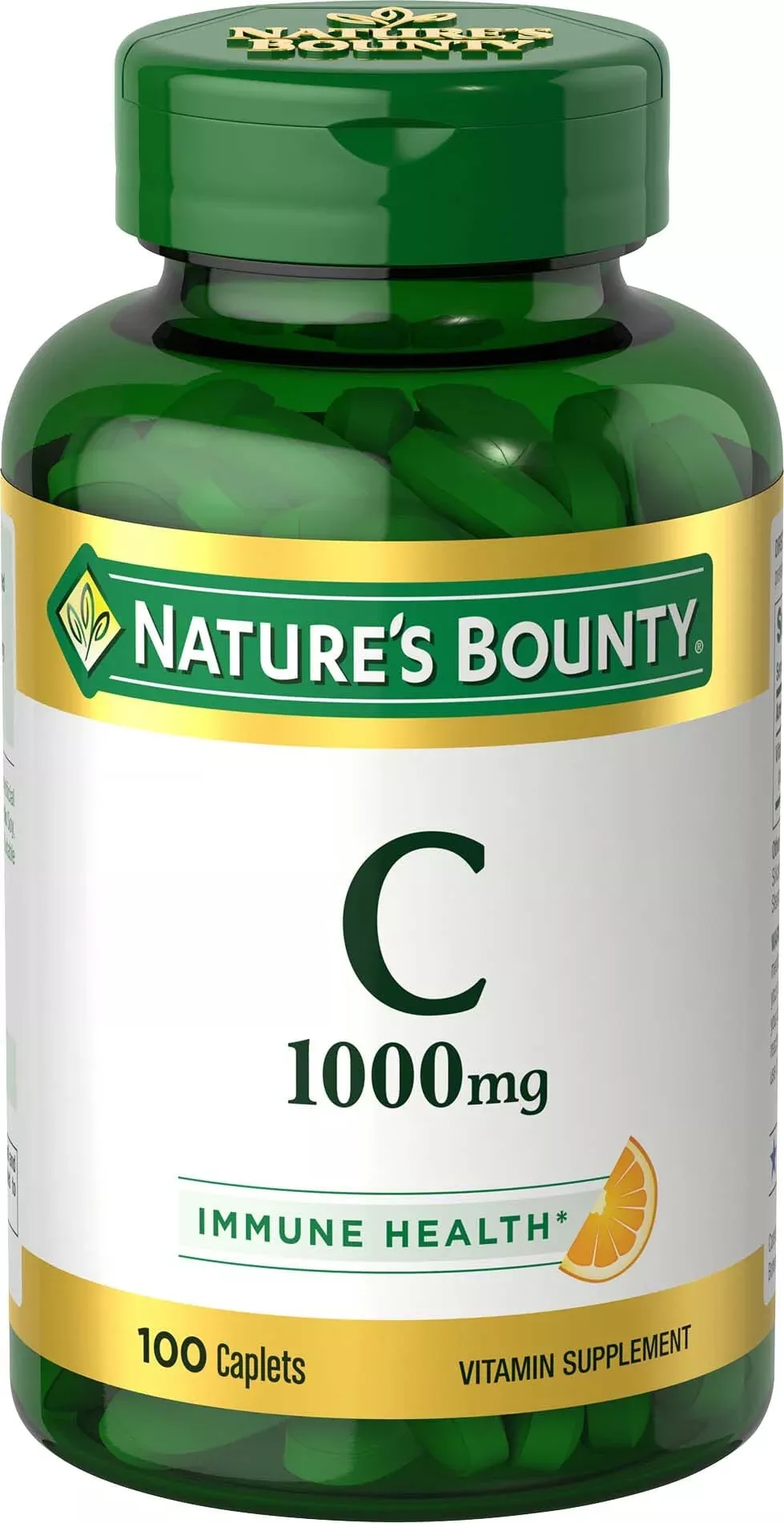 Nature's Bounty Pure Vitamin C Tablet, 1,000mg, 100 ct