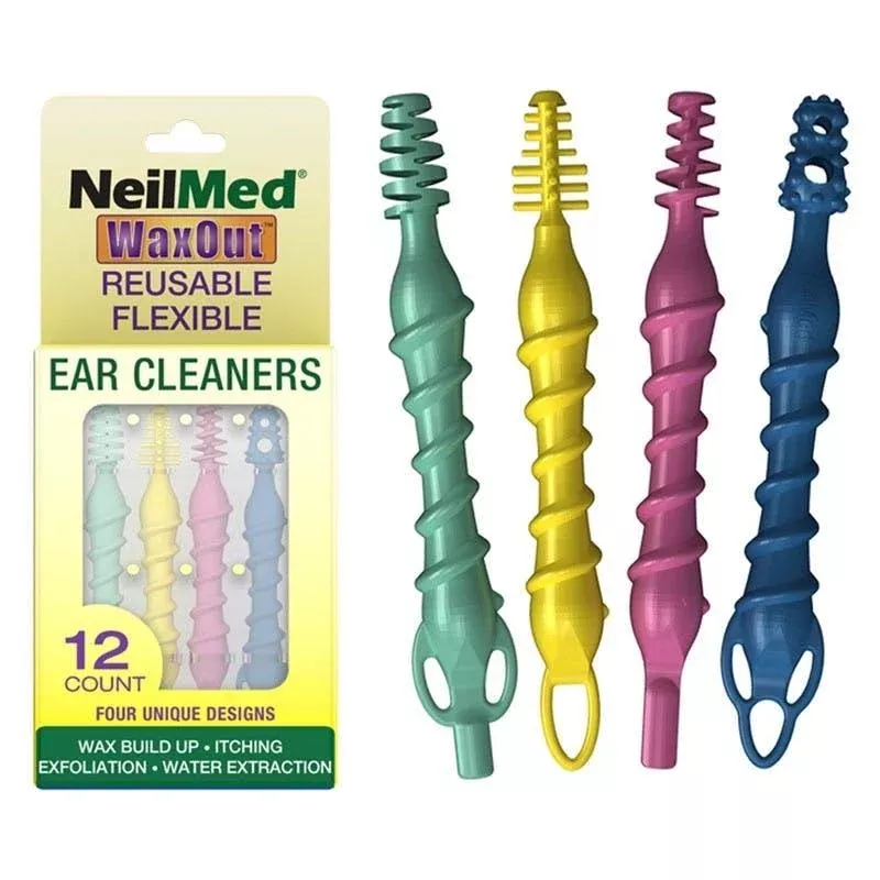 NeilMed WaxOut™ Flexible Ear Cleaner, 12 Count