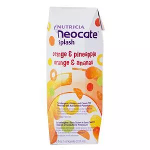 Neocate Splash Amino Acid-Based Formula, Orange-Pineapple Flavor, 8 oz