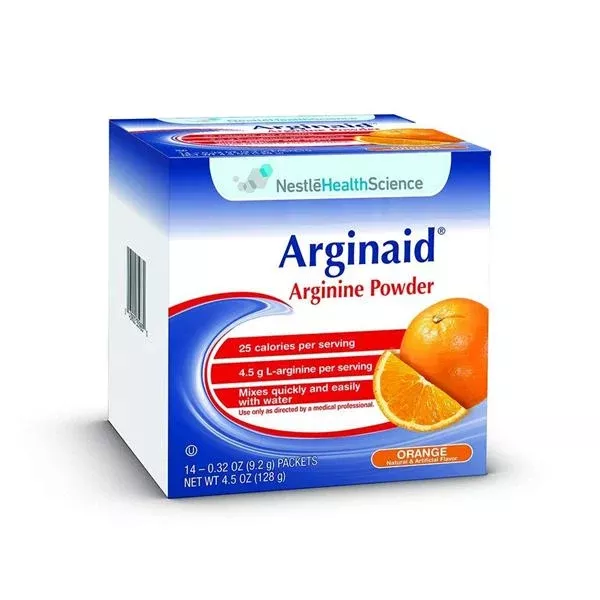 Nestle Healthcare Nutrition Arginaid Pwd Ntrtn Supplement Orange Pediatric 0.3oz Pkt 56/Ca